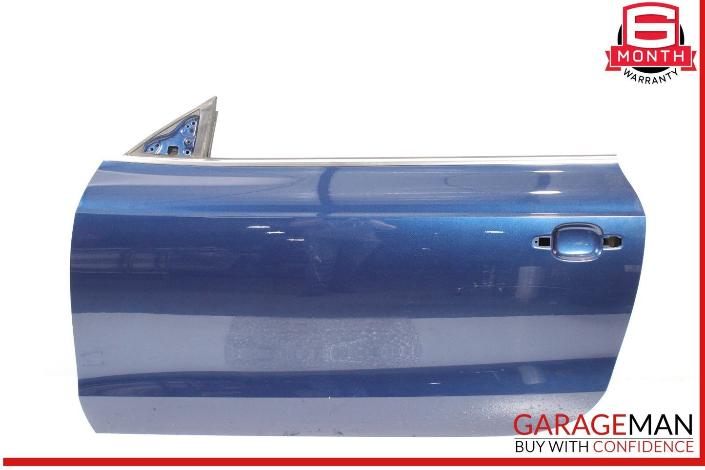 08-17 Audi A5 S5 Front Left Driver Side Door Shell Blue OEM