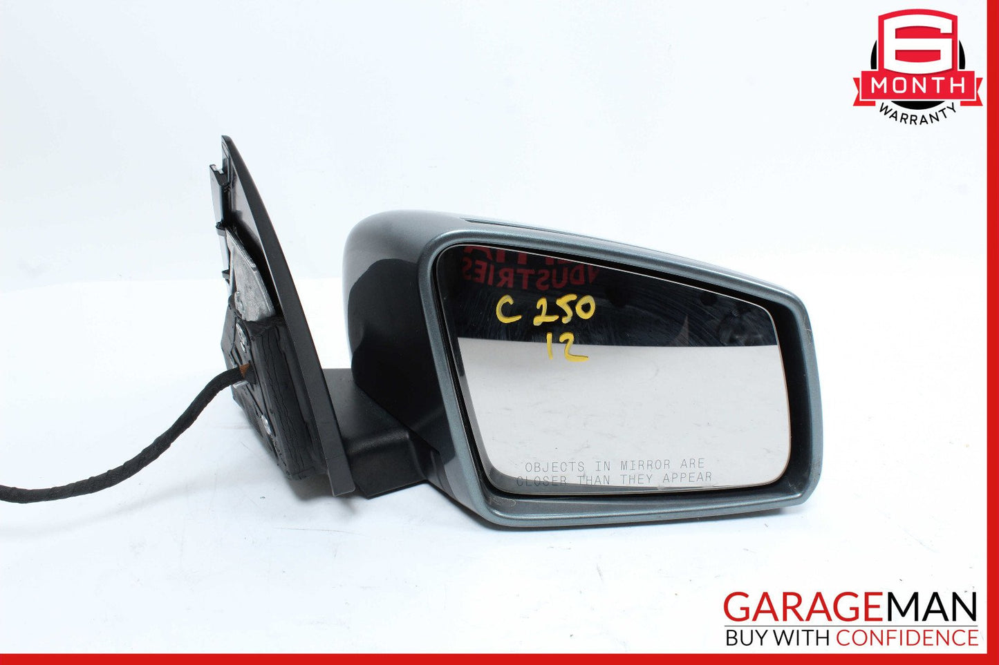 12-14 Mercedes W204 C250 C300 Front Right Side Mirror Door Rear View OEM