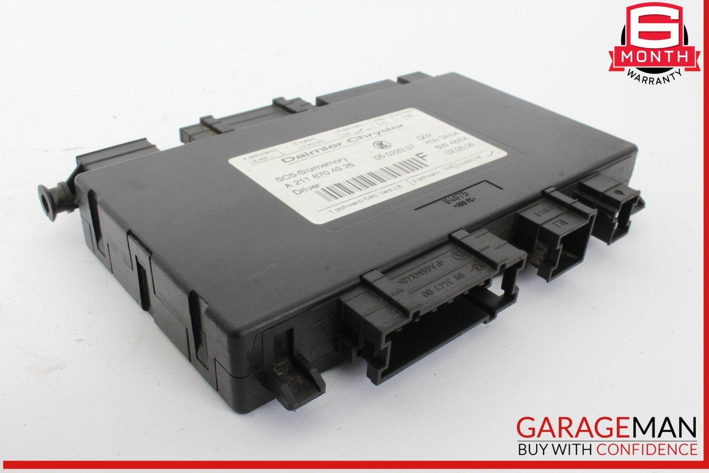 03-12 Mercedes X164 GL450 4MATIC ML500 Front Left Side Seat Control Module OEM