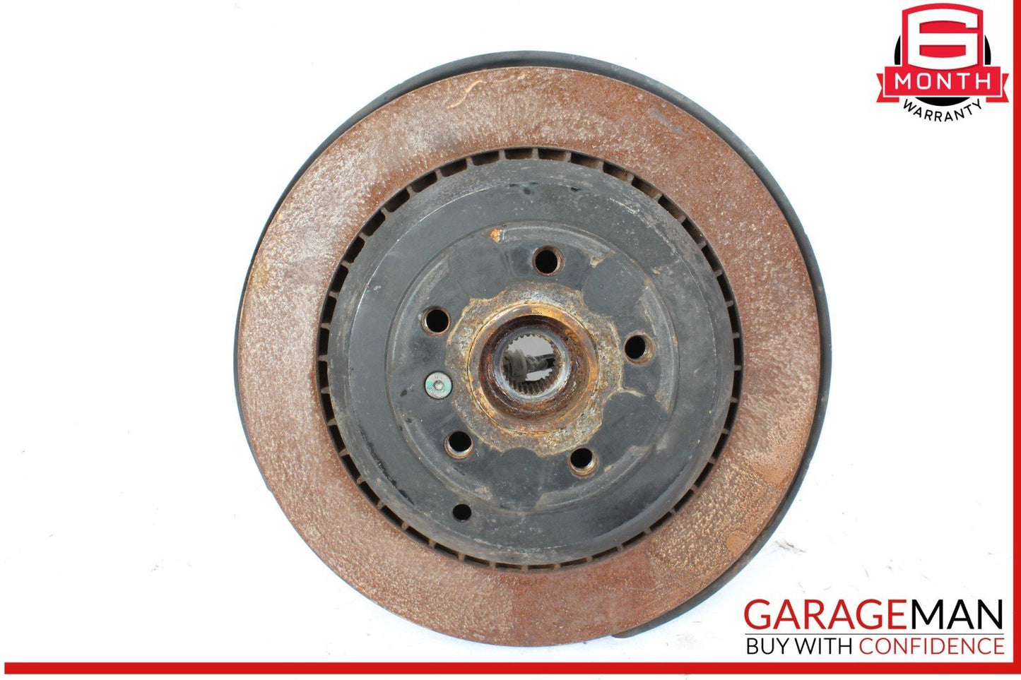 06-12 Mercedes X164 GL450 4MATIC Rear Left Side Spindle Knuckle w/ Rotor Disc