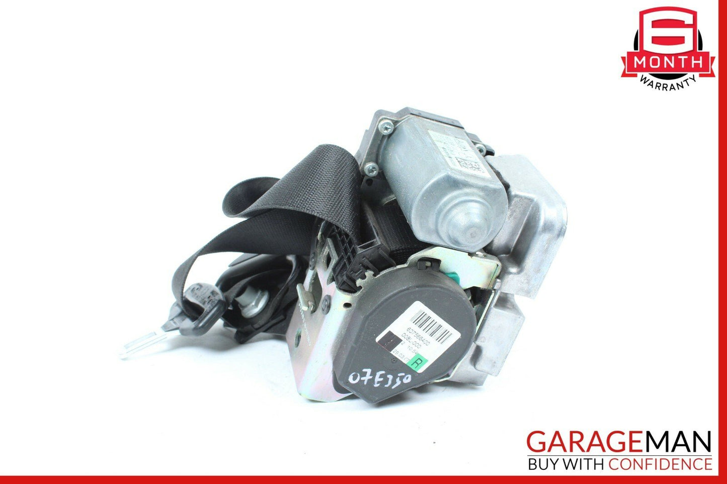 07-09 Mercedes CLS550 E320 E350 Front Right Seatbelt Seat Belt Retractor Black