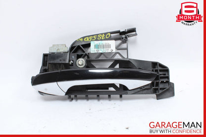 07-13 Mercedes W221 S550 S63 AMG Rear Left Side Exterior Door Handle Black OEM
