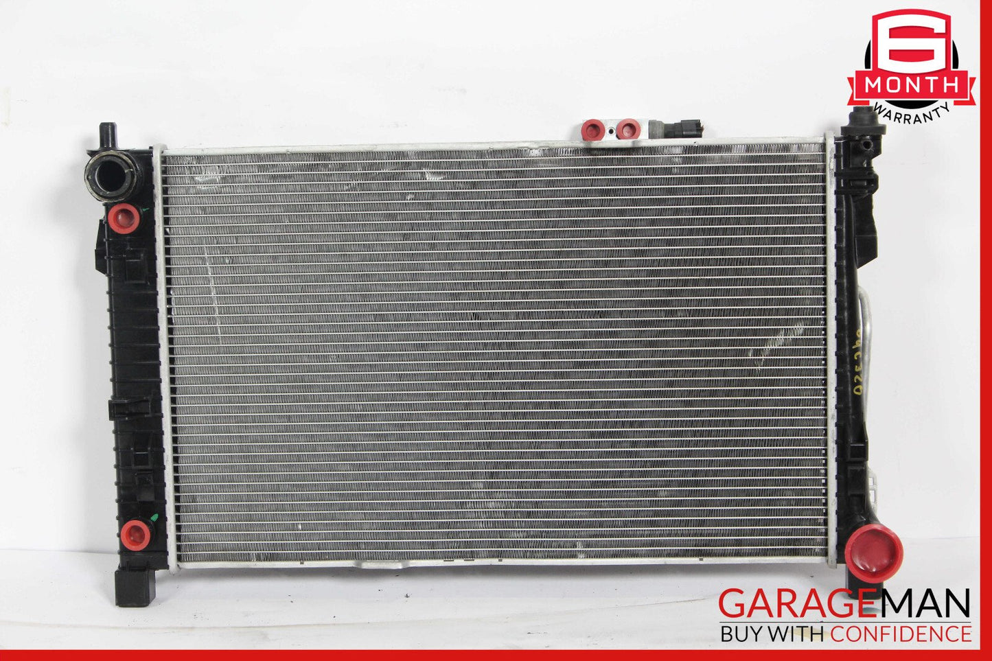 01-05 Mercedes W203 C320 C240 Engine Cooling Radiator AC A/C Condenser Assy OEM