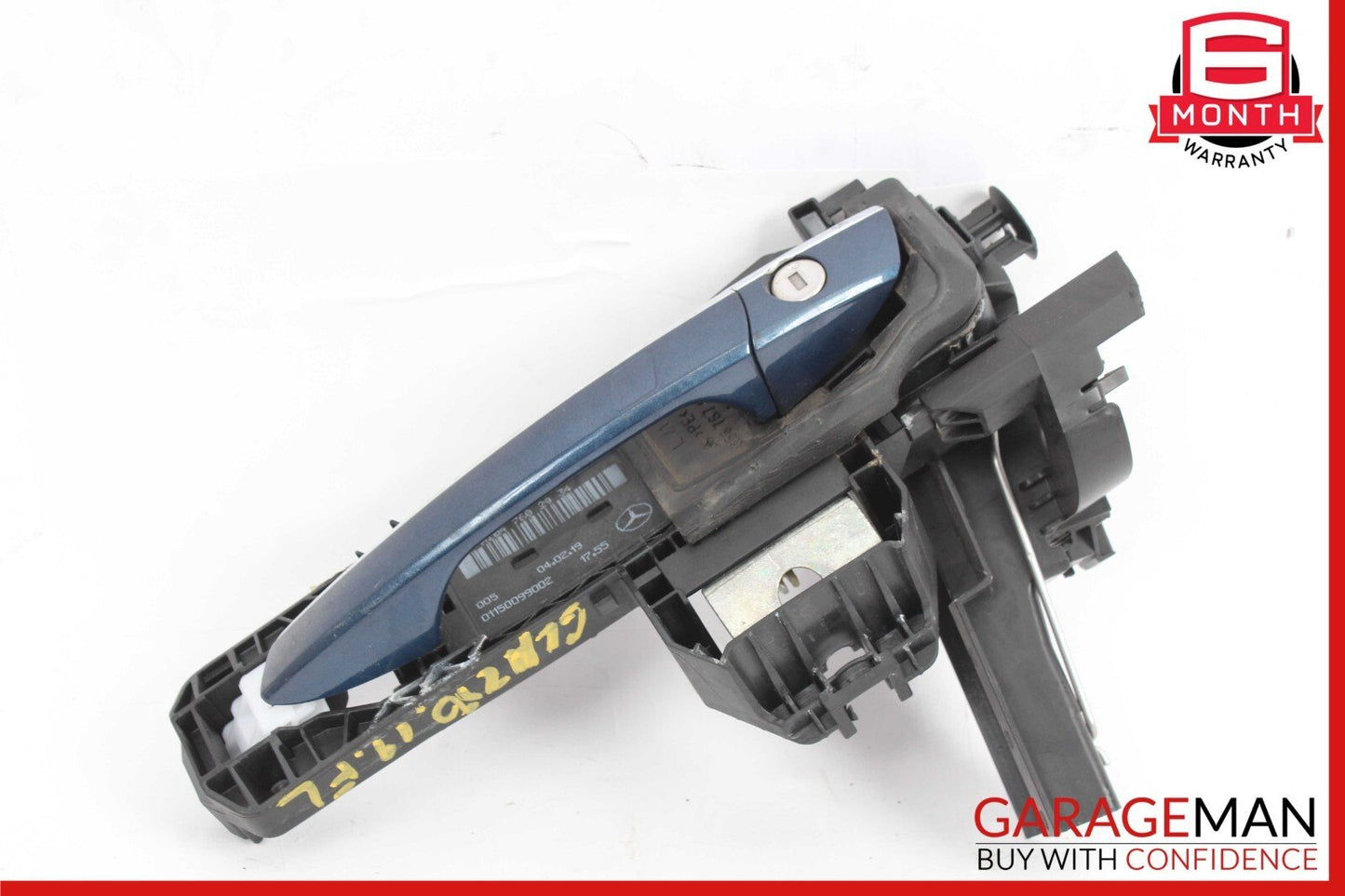 14-19 Mercedes X156 GLA250 Front Left Side Exterior Door Handle Keyless Go Blue