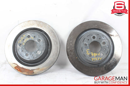 17-23 Tesla Model 3 Rear Left & Right Brake Rotors Disc Set of 2 OEM