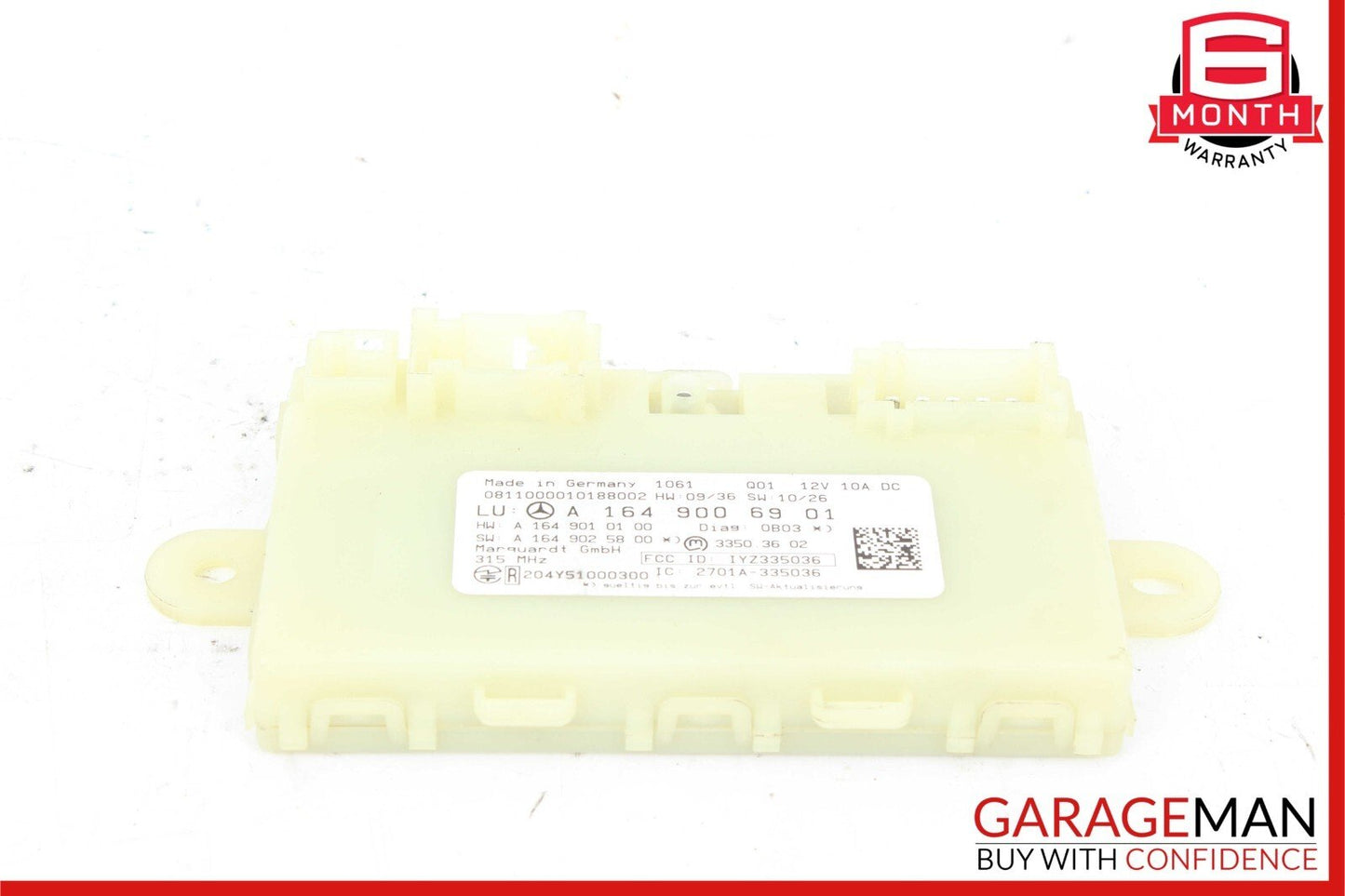 10-12 Mercedes X164 GL450 GL550 Keyless Ignition Control Module 1649006901 OEM