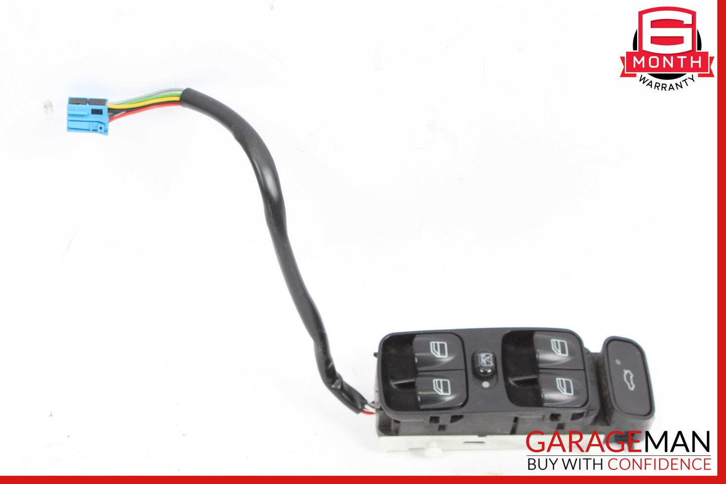 01-07 Mercedes W203 C230 Front Left Side Master Window Switch Control Assembly