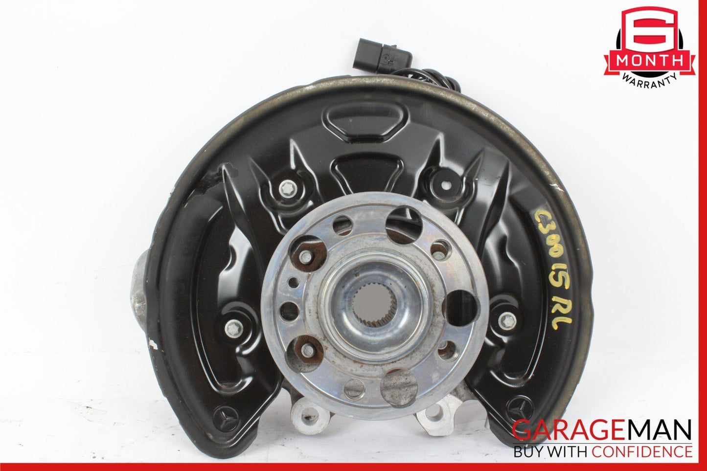 15-20 Mercedes W205 C300 C350e Rear Left Side Wheel Spindle Knuckle Hub Bearing