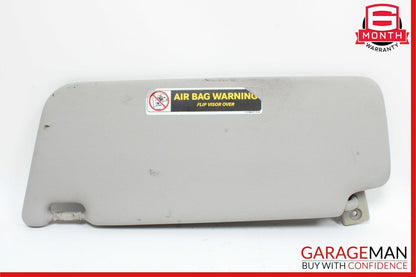 01-07 Mercedes W209 CLK500 Front Right Sun Visor Sunvisor Gray 2038177320 OEM