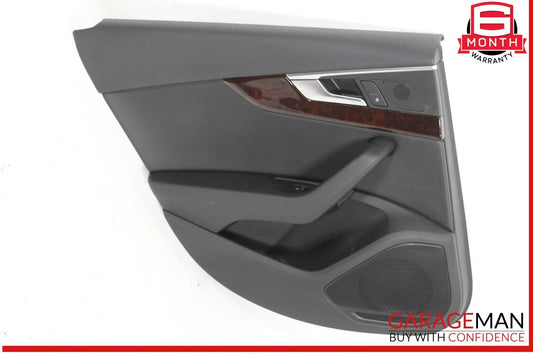 17-19 Audi A4 Rear Left Driver Side Interior Door Panel Trim OEM