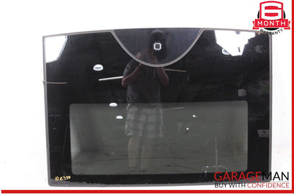10-16 Mercedes W212 E350 E550 Rear Panoramic Pano Sunroof Sun Roof Glass OEM