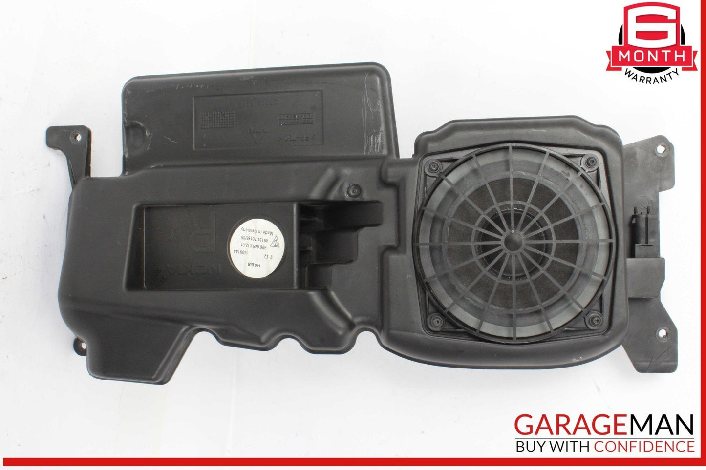 97-04 Porsche 986 Boxster Front Right Passenger Side Door Loudspeaker Woofer Box