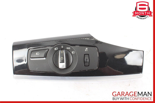 11-16 BMW X3 528i 535i 550i Headlight Fog Light Switch Control 9192745