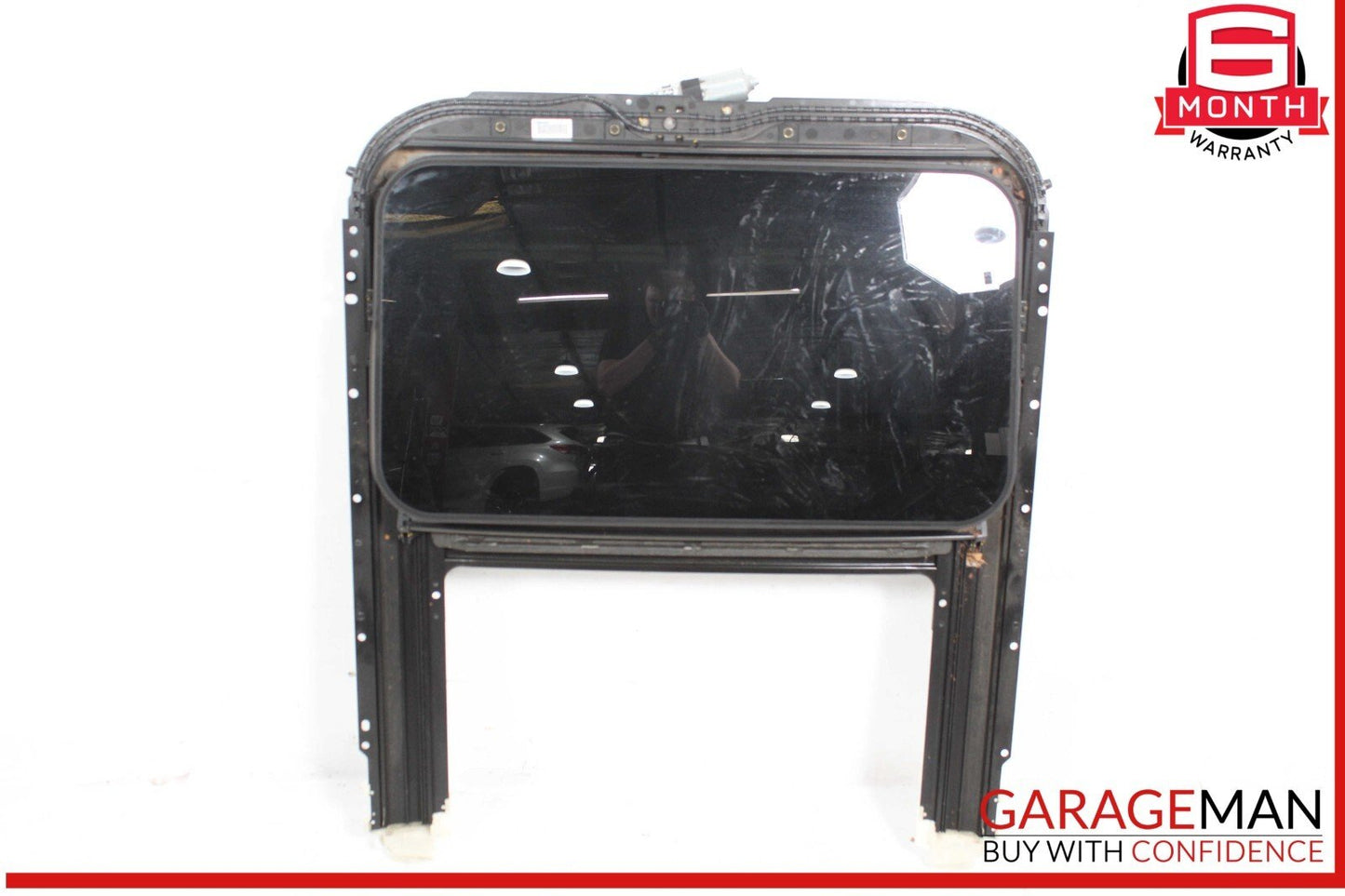 13-16 Audi A4 Panoramic Sun Roof Sunroof Sliding Frame Glass OEM