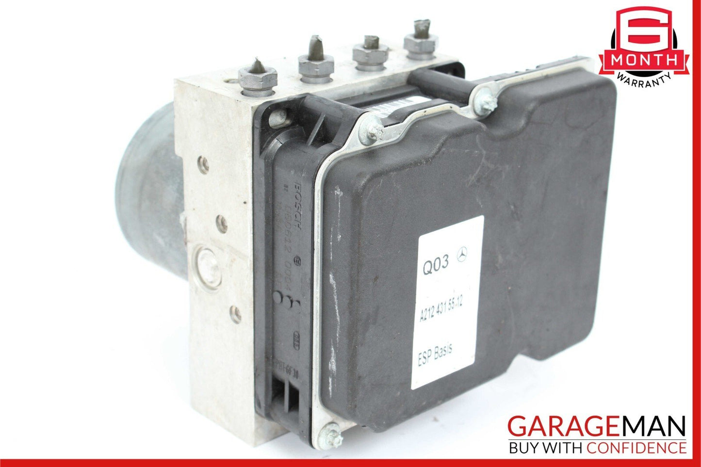 10-13 Mercedes W212 E350 ABS Anti Lock Brake Pump Control Module Assembly