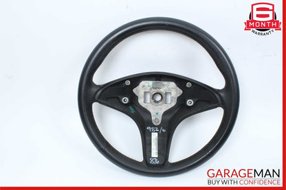 08-11 Mercedes W204 C350 3 Spoke Driver Steering Wheel Leather Black OEM
