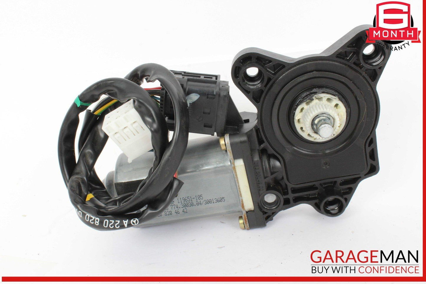 00-06 Mercedes W220 S55 AMG Front Right Passenger Side Window Regulator Motor