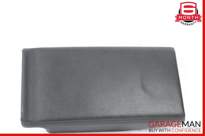 03-06 Mercedes R230 SL500 Rear Center Console Lid Cover Panel Leather Black