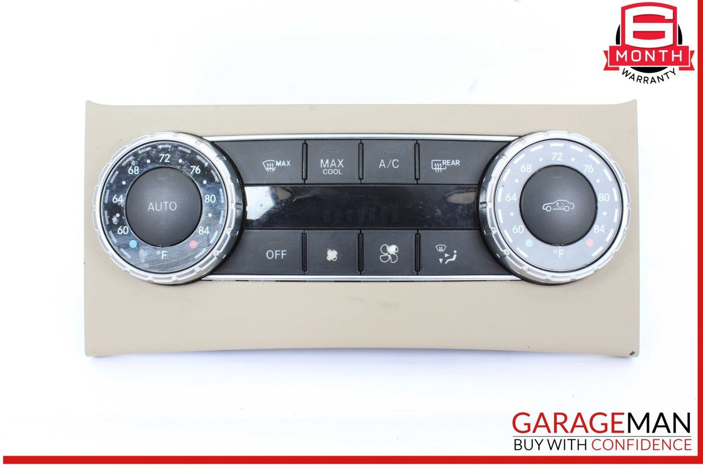 12-14 Mercedes W204 C250 C63 AMG C300 AC A/C Heater Climate Control w/ Trim OEM