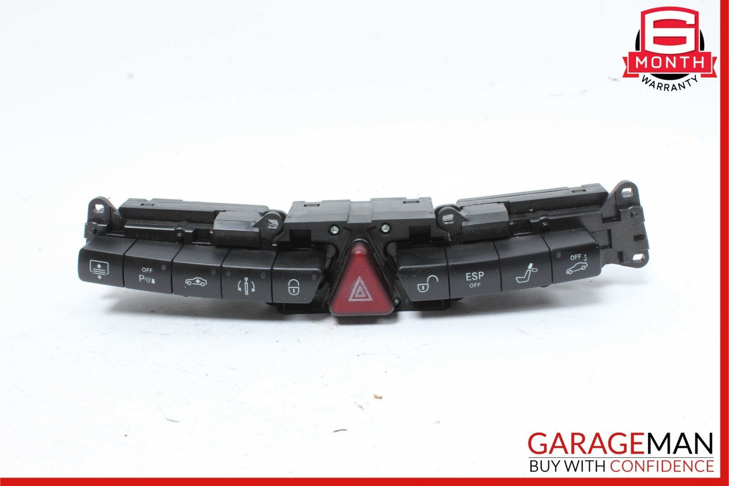 03-06 Mercedes W220 S430 S55 Dashboard Center Switch ESP Hazard Door Lock OEM