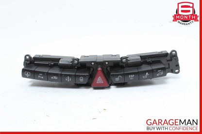03-06 Mercedes W220 S430 S55 Dashboard Center Switch ESP Hazard Door Lock OEM