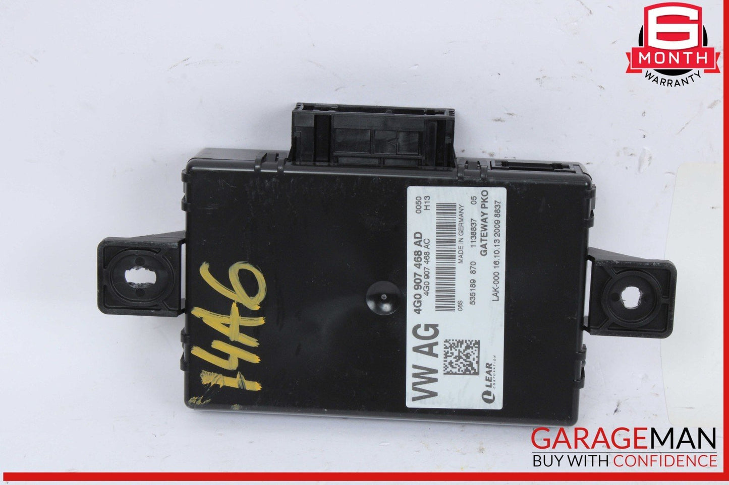 12-18 Audi A6 A7 Interface Gateway Computer Control Module Unit 4G0907468AD OEM