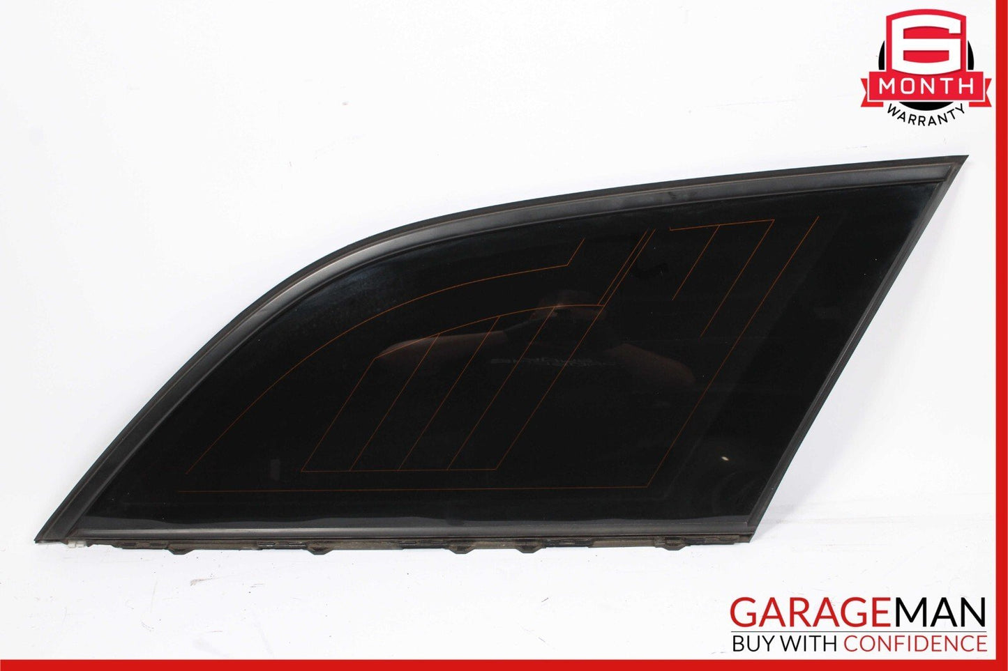 11-17 Mercedes W212 E350 4Matic Rear Right Side Quarter Door Window Glass OEM