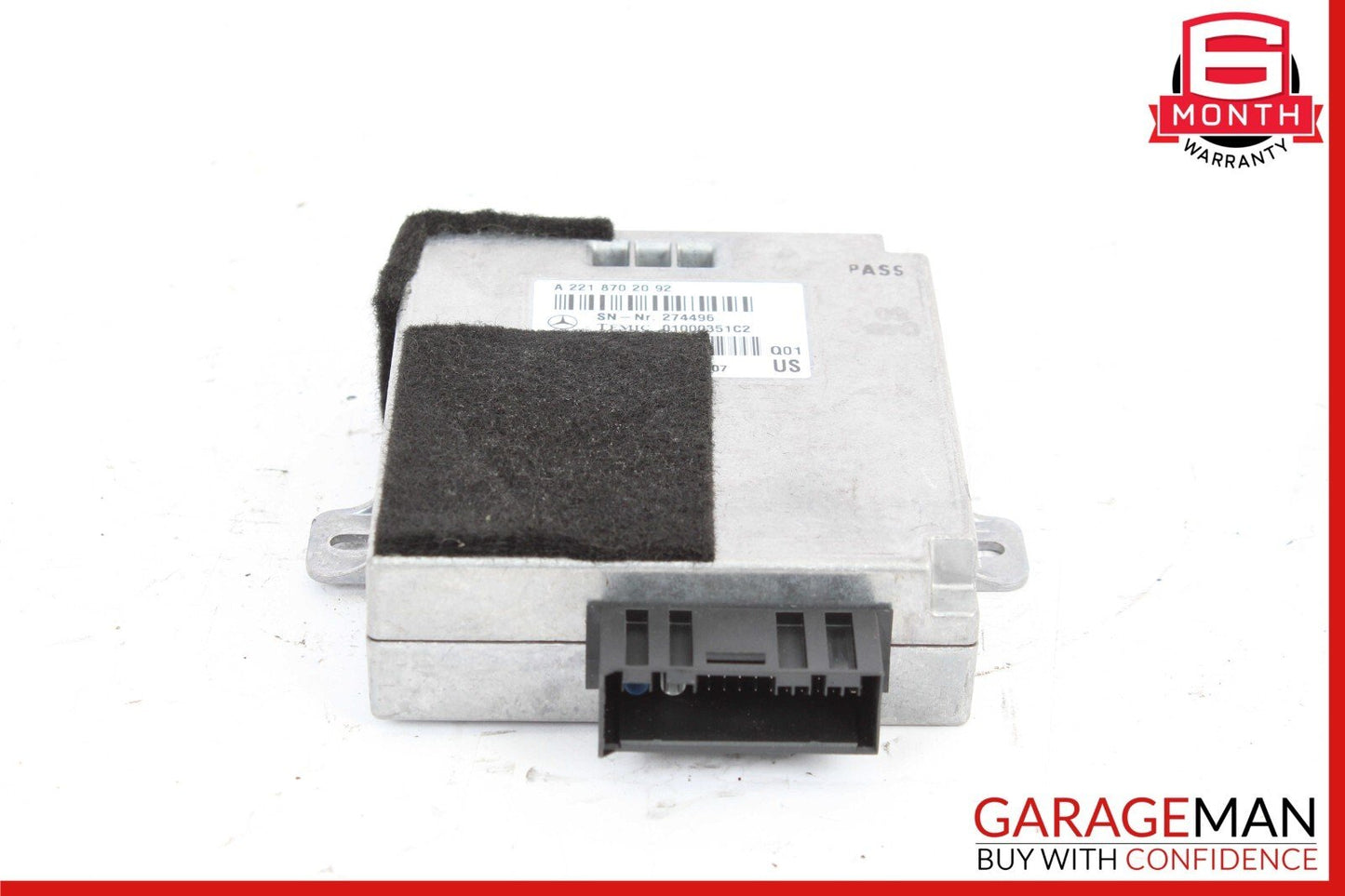 07-14 Mercedes W221 S550 S63 Voice Language Communication Control Module OEM