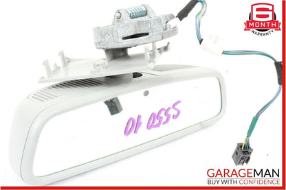 10-13 Mercedes W221 S400 S65 AMG Interior Top Upper Rear View Mirror Grey OEM