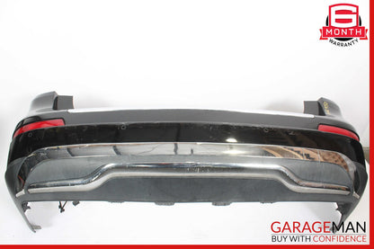 13-16 Mercedes X166 GL450 GL350 Rear Bumper Cover Assembly w/ Park Assist OEM