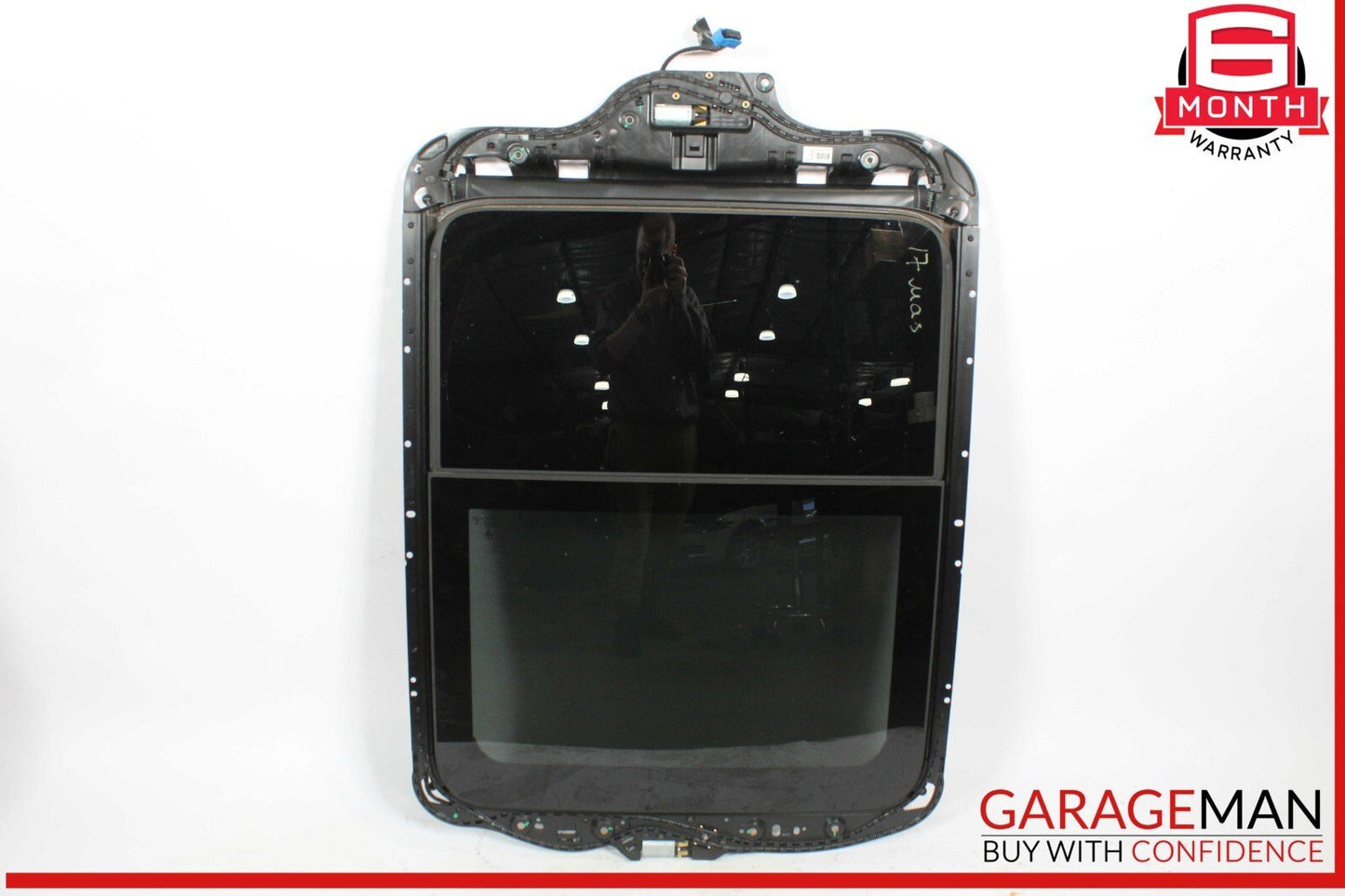 17-22 Maserati Levante M161 Panoramic Pano Sunroof Sun Shade Roof Glass OEM