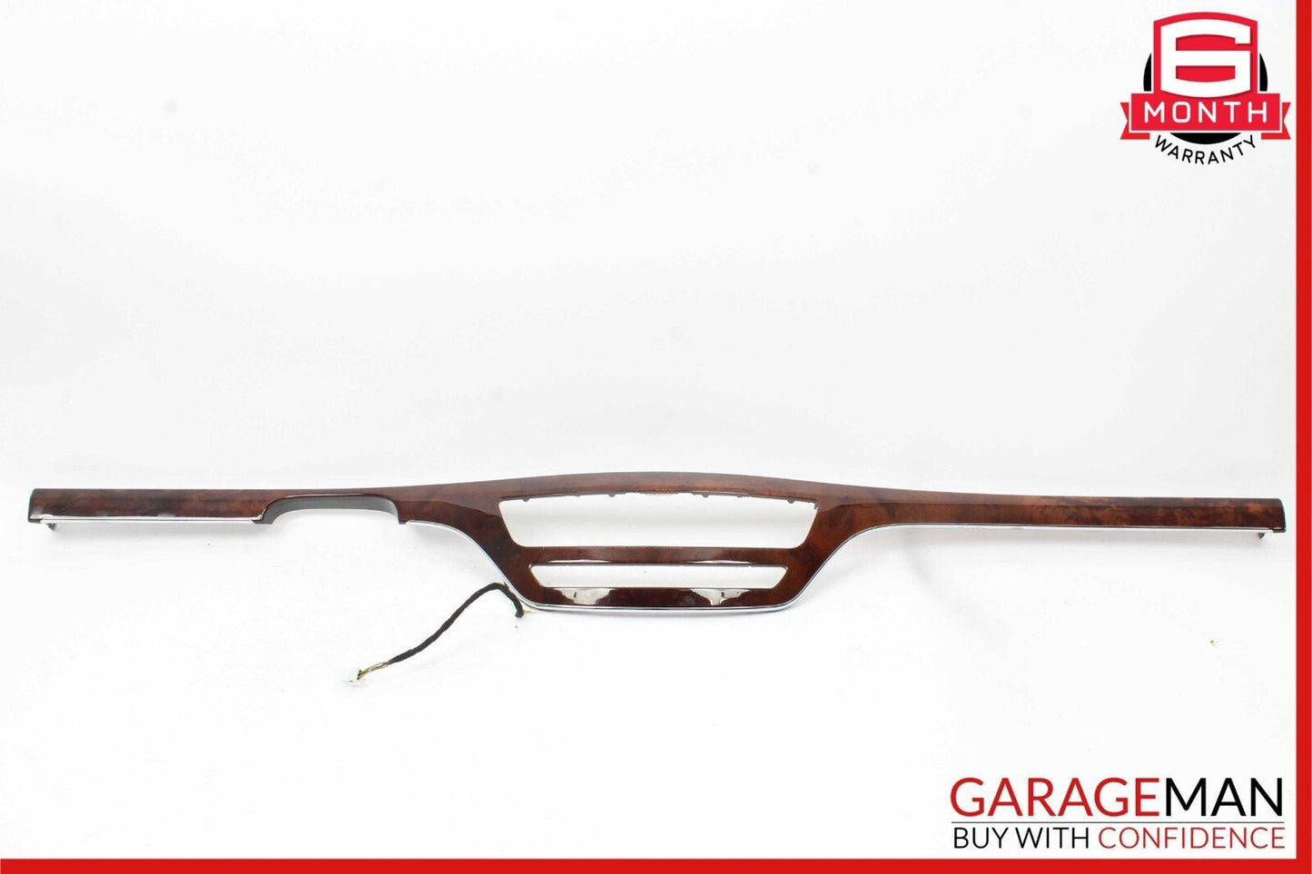 10-13 Mercedes W221 S400 S550 Dashboard Center Trim Molding 2216807871 Wood OEM