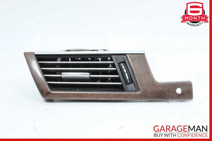 10-13 Mercedes W212 E350 Dashboard Dash AC A/C Air Vent Left Trim Wood OEM