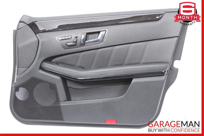 10-13 Mercedes W212 E350 E550 Front Right Side Interior Door Panel Cover Black