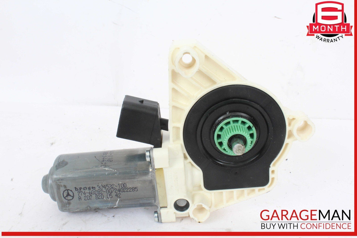 10-20 Mercedes W218 CLS550 Front Right Window Regulator Motor 2078200542 OEM