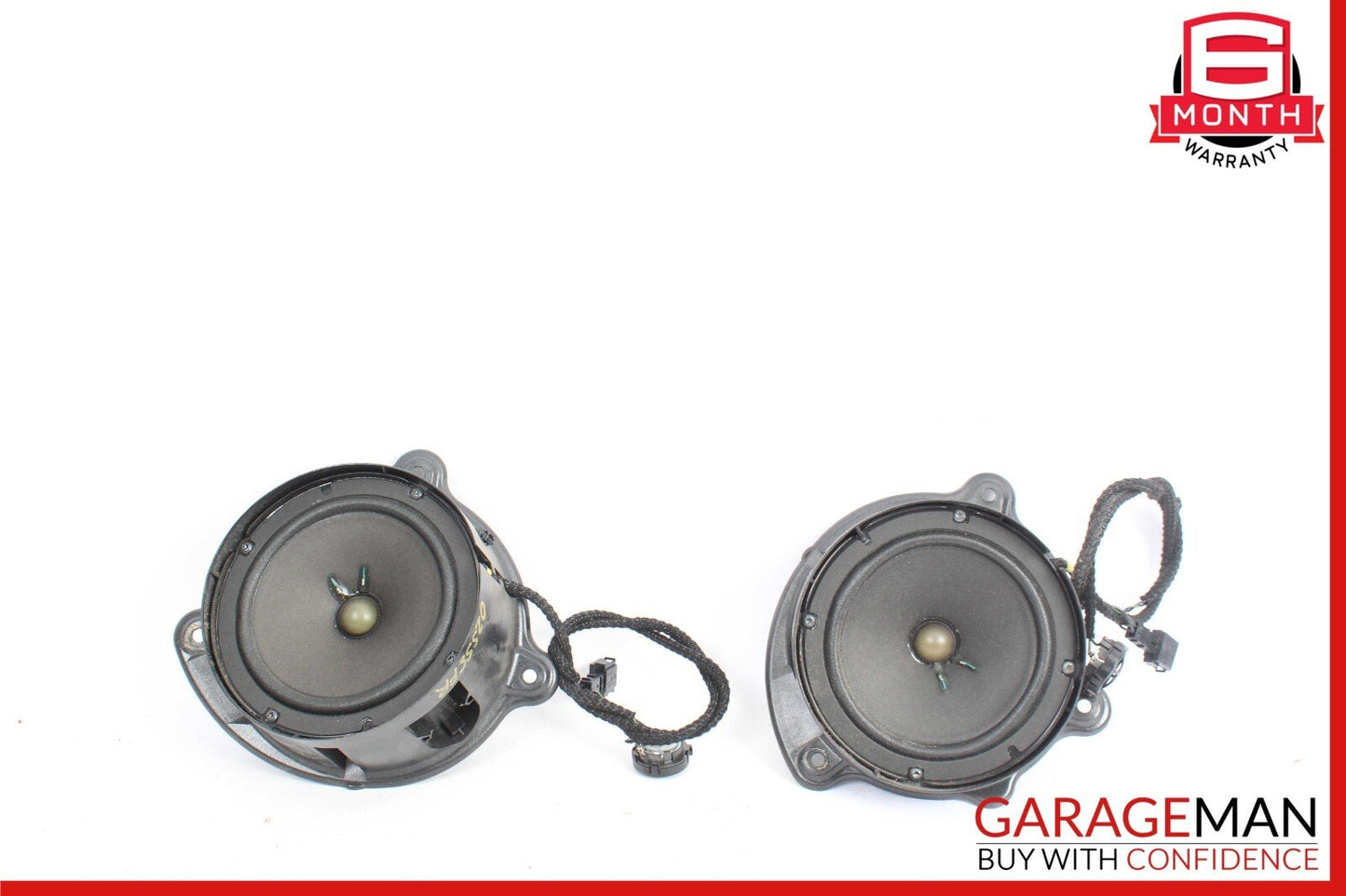 00-06 Mercedes W220 S55 AMG Front Left & Right Side Door Sound Speaker Set of 2