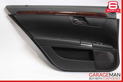 07-09 Mercedes W221 S450 S550 Rear Left Door Panel Cover Assembly Anthracite
