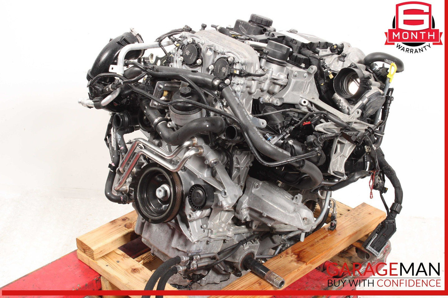 15-20 Mercedes W205 C300 4Matic Engine Motor Block Assembly OEM