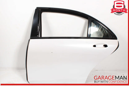 14-20 Mercedes W222 S550 S600 S63 AMG Rear Left Driver Side Door Shell OEM