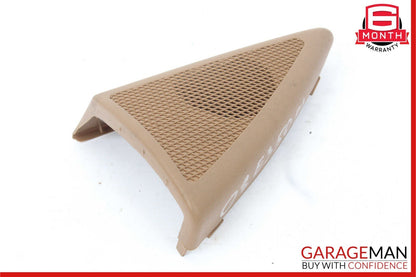 03-09 Mercedes W211 E350 E500 Front Left Side Tweeter Speaker Cover Brown OEM