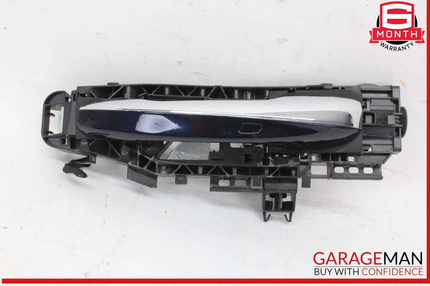 15-20 Mercedes W205 C300 Rear Left Driver Side Exterior Door Handle Blue OEM
