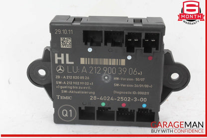 08-18 Mercedes W204 C250 Rear Left Side Door Control Module OEM
