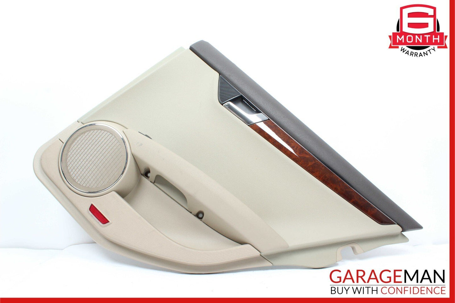 08-11 Mercedes W204 C280 Rear Right Passenger Side Interior Door Panel Beige OEM