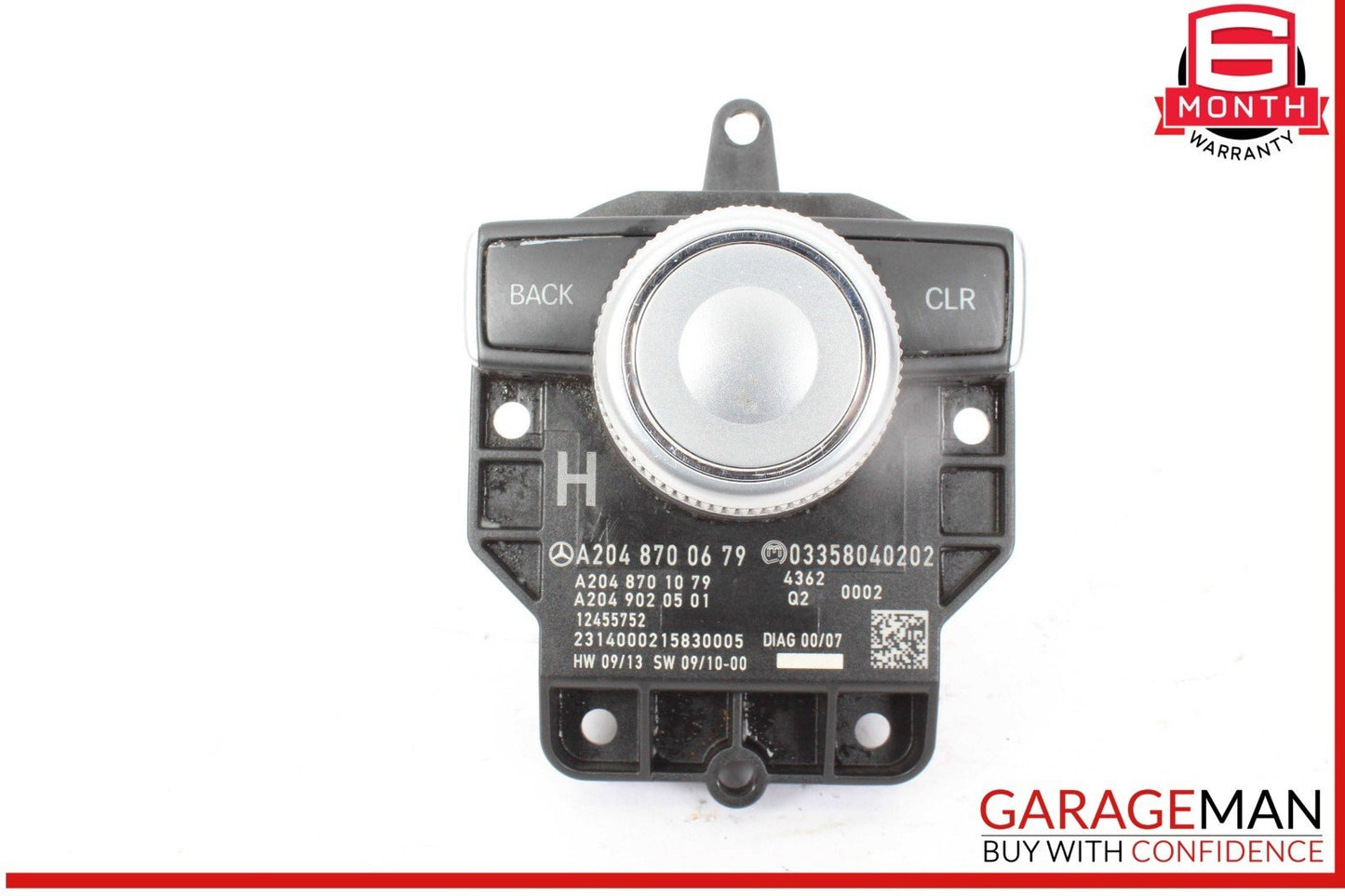 08-12 Mercedes W204 C300 Console Command Controller Knob Multi Switch Module OEM