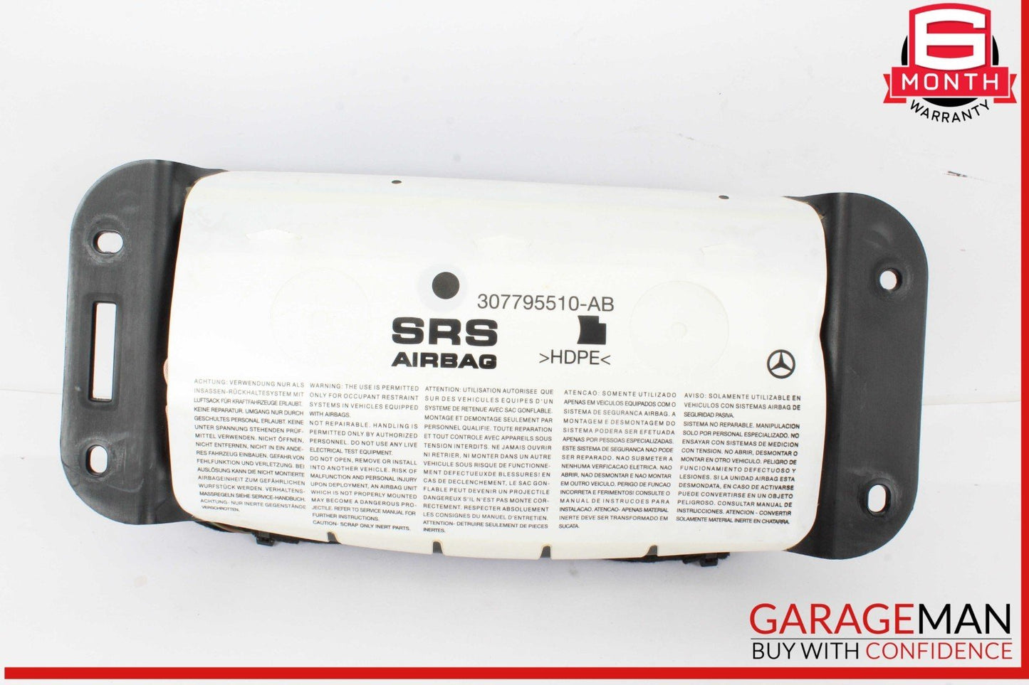 12-20 Mercedes R172 SLK250 SLC300 Right Passenger Side Dash Airbag Air Bag OEM
