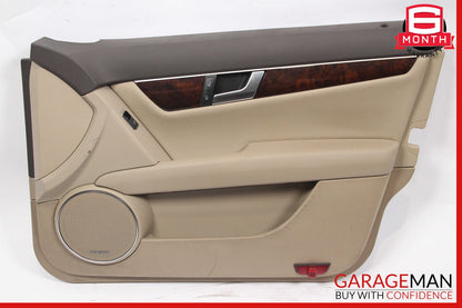 08-14 Mercedes W204 C250 C350 Front Right Passenger Interior Door Panel OEM