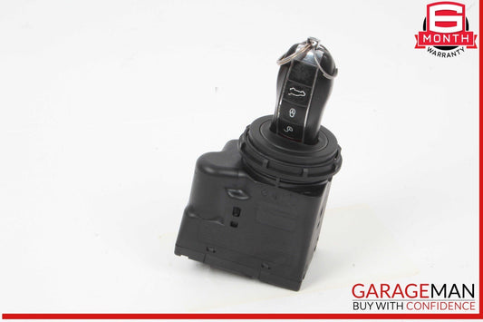 11-18 Porsche Cayenne 958 Start Ignition Switch Module w/ Key OEM