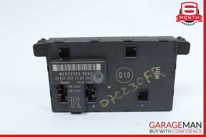 01-07 Mercedes W203 C230 Front Right Passenger Side Door Control Module Unit