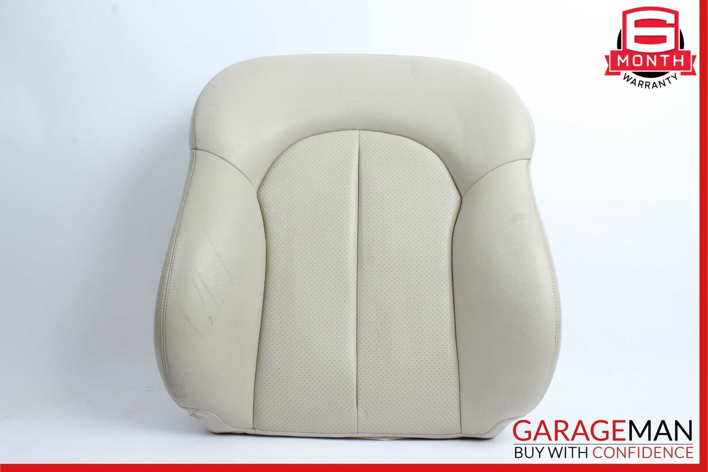 03-09 Mercedes W209 CLK320 CLK500 Front Right Side Top Upper Seat Cushion Beige