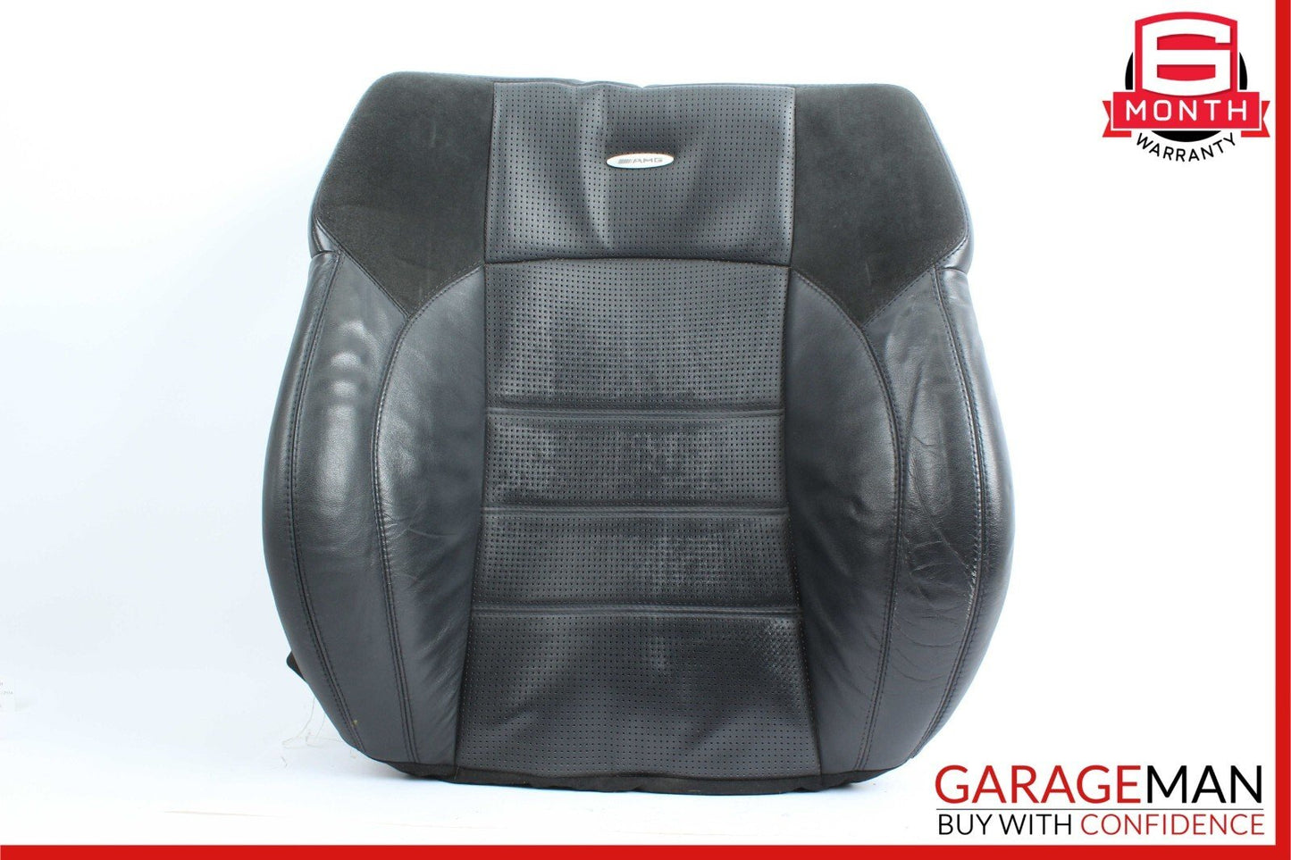 07-09 Mercedes W211 E63 AMG Front Left Driver Side Top Upper Seat Cushion Black